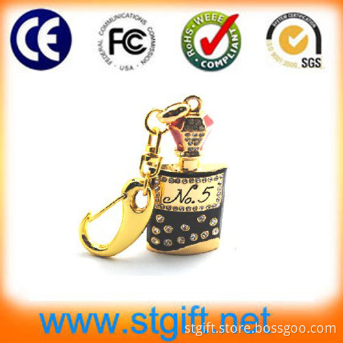 Best Selling Locked Shape 4GB USB Drive Jewel USB Disk